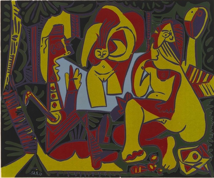 Picasso The Luncheon on the Grass 1962